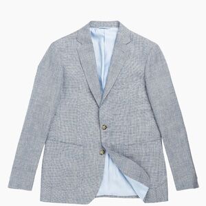 Rodd & Gunn Men's Gray Wool & Linen Summer Blazer